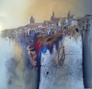 Pittura intitolato "250720121736.jpg" da Vincenzo Borzillo, Opera d'arte originale