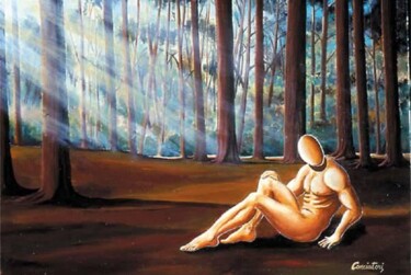 Pittura intitolato "Tranquillità" da Vincenzo Conciatori, Opera d'arte originale, Olio