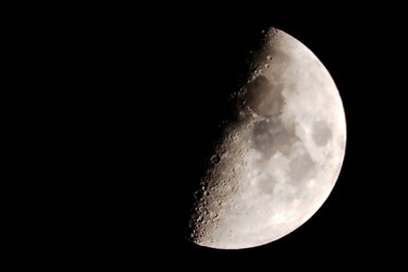 Fotografie getiteld "Last full moon of w…" door Vincenzo Izzo, Origineel Kunstwerk, Digitale fotografie
