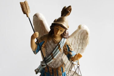 Fotografía titulada "Archangel Michael." por Vincenzo Izzo, Obra de arte original, Fotografía digital
