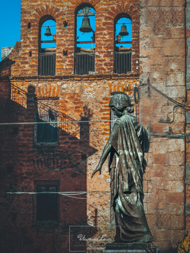 "Athena" başlıklı Fotoğraf Vincenzo Lana tarafından, Orijinal sanat, Dijital Fotoğrafçılık Ahşap panel üzerine monte edilmiş