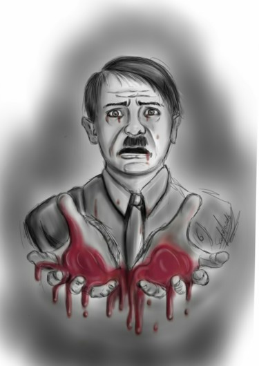 Arte digitale intitolato "Hitler" da Scafato, Opera d'arte originale