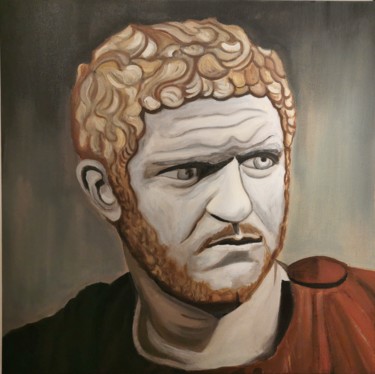 Painting titled "Caracalla" by Vincenzo Cohen, Original Artwork, Oil