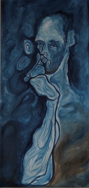 Картина под названием "Epimeteo" - Vincenzo Cohen, Подлинное произведение искусства, Масло