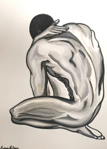 Painting titled "Resilience" by Vincenzo Cohen, Original Artwork, Tempera