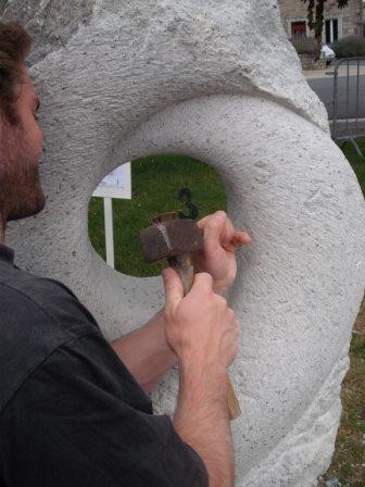 Sculpture intitulée "Oeuvre en cours de…" par Vincent Tétu, Œuvre d'art originale