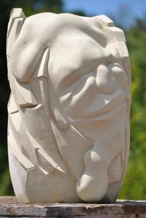 Sculpture intitulée "le vase de grand-mè…" par Vincent Tétu, Œuvre d'art originale