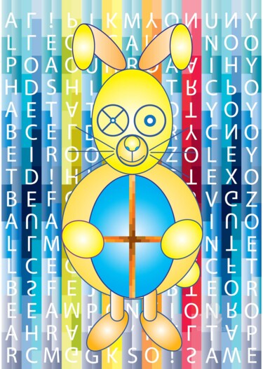 Grafika cyfrowa / sztuka generowana cyfrowo zatytułowany „Game of Toys - East…” autorstwa Vinci Art, Oryginalna praca, 2D pr…