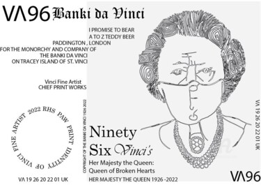 Prenten & gravures getiteld "Unofficial VA 96 Ba…" door Vinci Art, Origineel Kunstwerk, Digitale afdruk