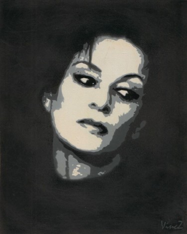 Peinture intitulée "Barbara, Ma plus be…" par Vincz A.K.A. Borisbarzof, Œuvre d'art originale, Bombe aérosol