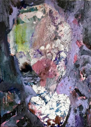 Картина под названием "p1" - Vini, Подлинное произведение искусства, Акрил Установлен на Деревянная рама для носилок