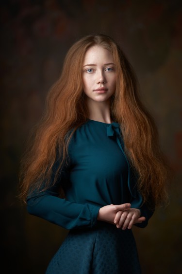 摄影 标题为“Arina” 由Vinogradov Alexander, 原创艺术品