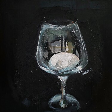 Картина под названием "Loneliness II" - Rymma Vinogradova, Подлинное произведение искусства, Акрил Установлен на Деревянная…