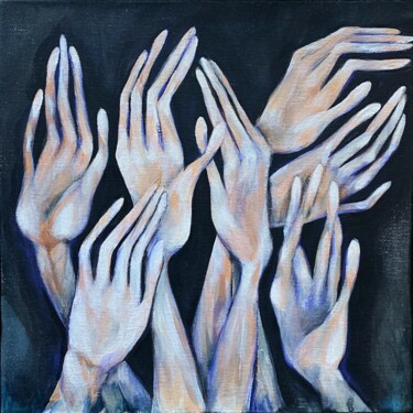 Immersion Painting titled "Immersion" by Rymma Vinogradova, Original Art, Acrylic