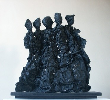 Sculpture intitulée "N__c.v_ht31.JPG" par Christine Vinson, Œuvre d'art originale, Métaux