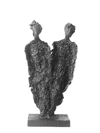 Sculpture intitulée "I_c.v__ht_26,5_cm.j…" par Christine Vinson, Œuvre d'art originale, Métaux