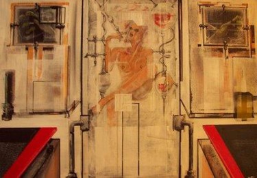 Peinture intitulée "MariaMagda" par Vinsz, Œuvre d'art originale