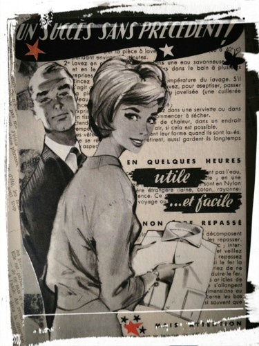 Photographie intitulée "le-couple-60s.jpg" par Vintage Daily Art, Œuvre d'art originale
