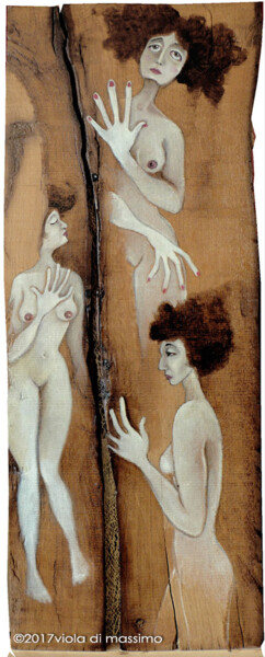 绘画 标题为“Senza titolo 353-20…” 由Viola Di Massimo, 原创艺术品, 油