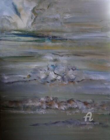 Peinture intitulée "Ocean" par Viola Gr, Œuvre d'art originale, Acrylique