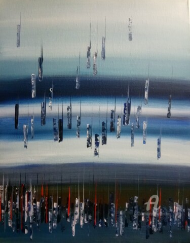 Malarstwo zatytułowany „Abstraction12b” autorstwa Viola Gr, Oryginalna praca, Akryl