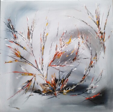 Painting titled "In Spite of Winter" by Viola Gr, Original Artwork, Acrylic