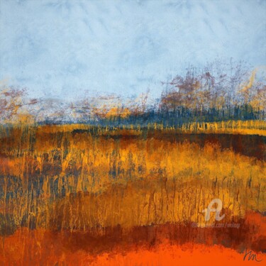 Malarstwo zatytułowany „Landscape” autorstwa Viola Gr, Oryginalna praca, Malarstwo cyfrowe