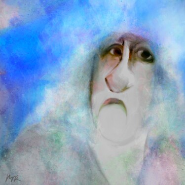 Painting titled "Ugly" by Viola Gr, Original Artwork, Digital Painting