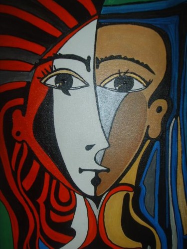 Peinture intitulée "MADELEINE" par Nadia Viola Berra, Œuvre d'art originale