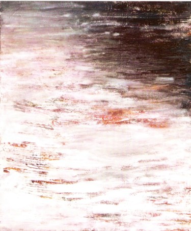 Peinture intitulée "Neige II" par Violette Barth Spiecker, Œuvre d'art originale, Huile