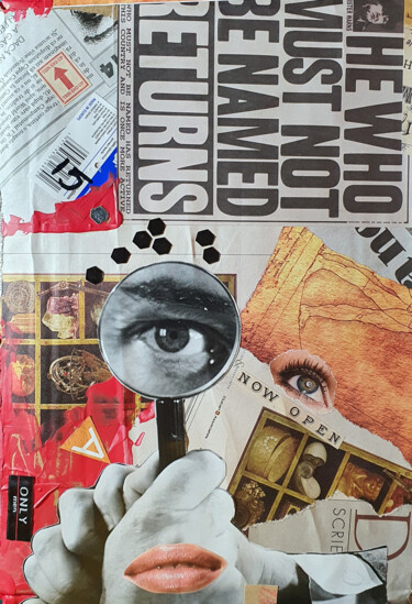 Collages titled "The marvelous box (…" by Viorel Florin Costea (DadaVFC), Original Artwork, Collages