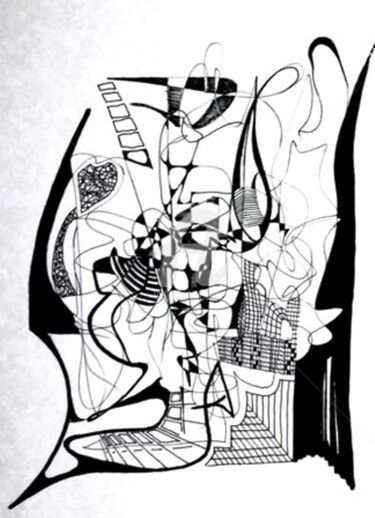 Dessin intitulée "o46-copy.jpg" par Viorel Surdoiu, Œuvre d'art originale, Crayon