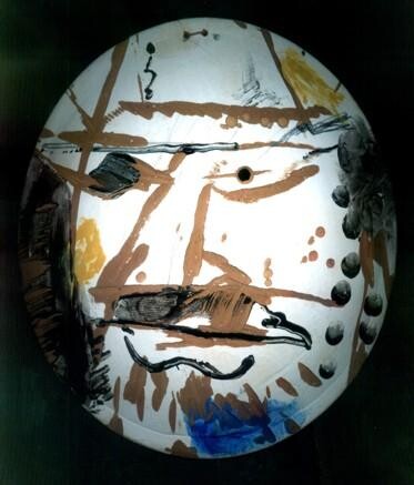 Artcraft titled "mask2" by Virendra Patel, Original Artwork
