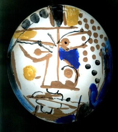 Artcraft titled "mask4" by Virendra Patel, Original Artwork
