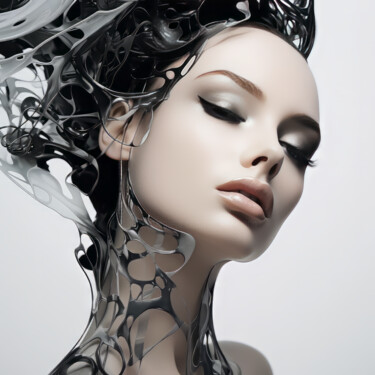 Digital Arts titled "Elysia" by Virgil Quinn, Original Artwork, AI generated image