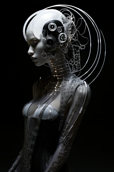 Arts numériques intitulée "Virelia" par Virgil Quinn, Œuvre d'art originale, Image générée par l'IA