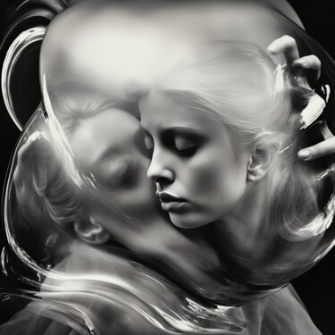 Arte digital titulada "time bubble #3" por Virgil Quinn, Obra de arte original, Imagen generada por IA