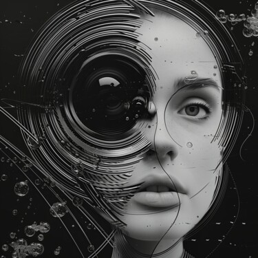 "absolution #1" başlıklı Dijital Sanat Virgil Quinn tarafından, Orijinal sanat, AI tarafından oluşturulan görüntü