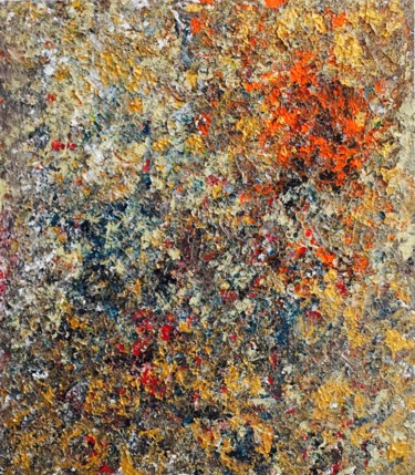 Pintura intitulada "Explosão" por Virgilio Ozelami, Obras de arte originais
