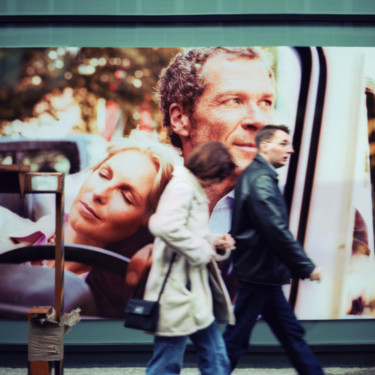 Photography titled "Posterland#6" by Virginia Garfunkel, Original Artwork, Analog photography Mounted on Other rigid panel