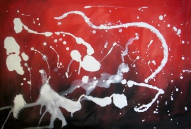 Pintura titulada "Tinta Blanca" por Virginia Palomeque, Obra de arte original, Oleo