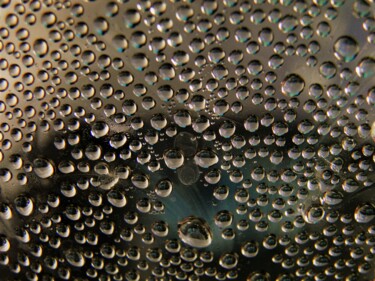 Fotografía titulada "Billes en bulles" por Virginie B, Obra de arte original, Fotografía digital