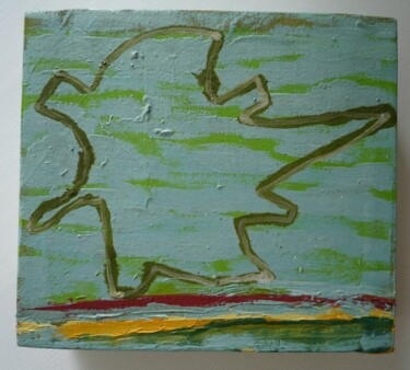 Peinture intitulée "" Érable, extrait d…" par Virginie Gallé, Œuvre d'art originale, Huile