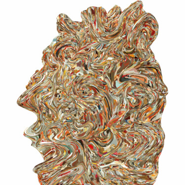 Цифровое искусство под названием "Nikita" - Virginie Gérôme, Подлинное произведение искусства, 2D Цифровая Работа