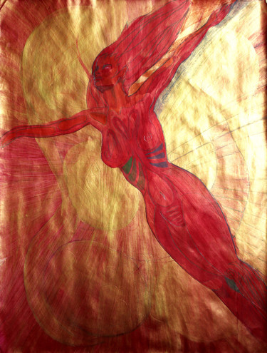 Картина под названием "OVAIRES.jpg" - Esterelle Lacrimosa, Подлинное произведение искусства, Другой