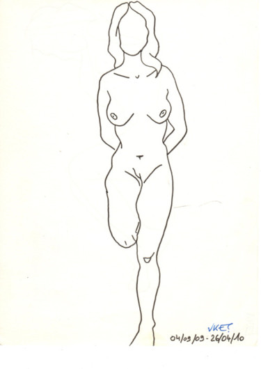 Drawing titled "fidelio.jpg" by Esterelle Lacrimosa, Original Artwork, Ink