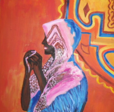 Painting titled "Beauté du Maroc. Be…" by Virginie Le Roy, Original Artwork, Oil