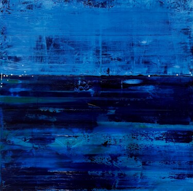 Pittura intitolato "Walk and see/sea" da Virginie Munch, Opera d'arte originale, Acrilico Montato su Telaio per barella in l…