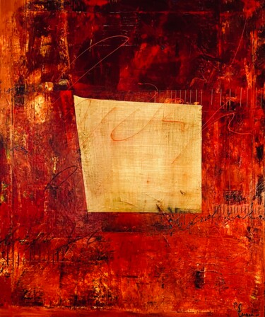 Peinture intitulée "Plus loin" par Virginie Munch, Œuvre d'art originale, Acrylique Monté sur Châssis en bois
