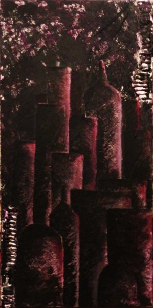 Peinture intitulée "URBAN SOUL IV" par Virginie Banas, Œuvre d'art originale, Huile